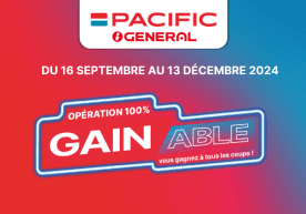 100% GAINABLE - PACIFIC et GENERAL